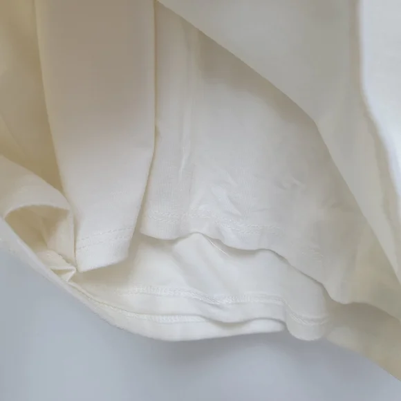 Lulu's Women Dress XS White Coquina Scalloped Lace Social Sheer Mesh Bodycon - Picture 8 of 15